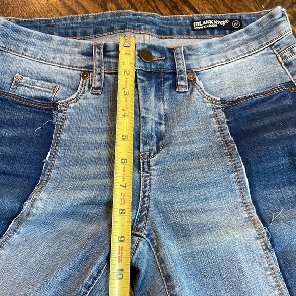 Blank NYC Skinny Classique Split Hem Two Tone Jean - Picture 12 of 13